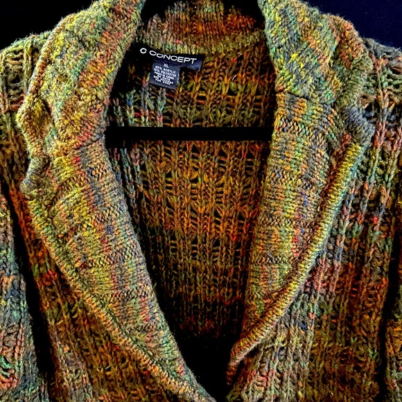 Cable Knit Cardigan Sweater - Picture 8 of 12